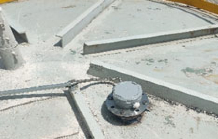 利馬克ULM-31A1 水泥公司灰倉(cāng)測(cè)控工況案例